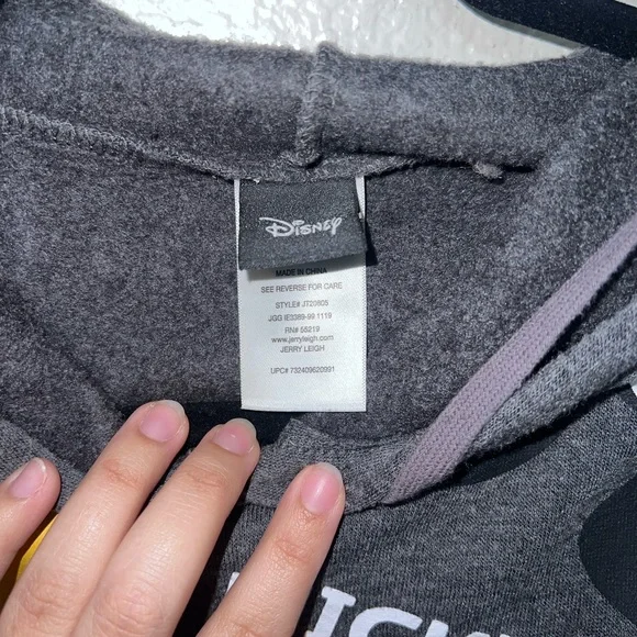 Mickey Mouse Gray Hoodie - Picture 3 of 5